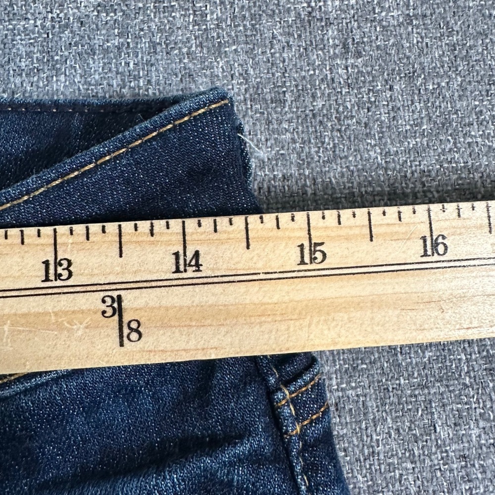 American Eagle Jeans Mens 29x32 Ne(x)t Level Airflex Dark Indigo Distressed Slim - Picture 6 of 9